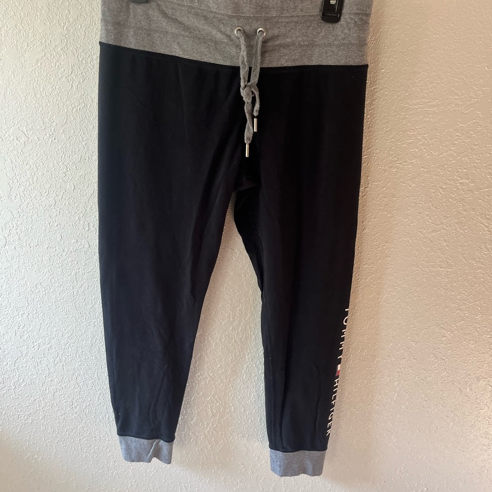 Tommy HilfigerBlack and Gray Joggers